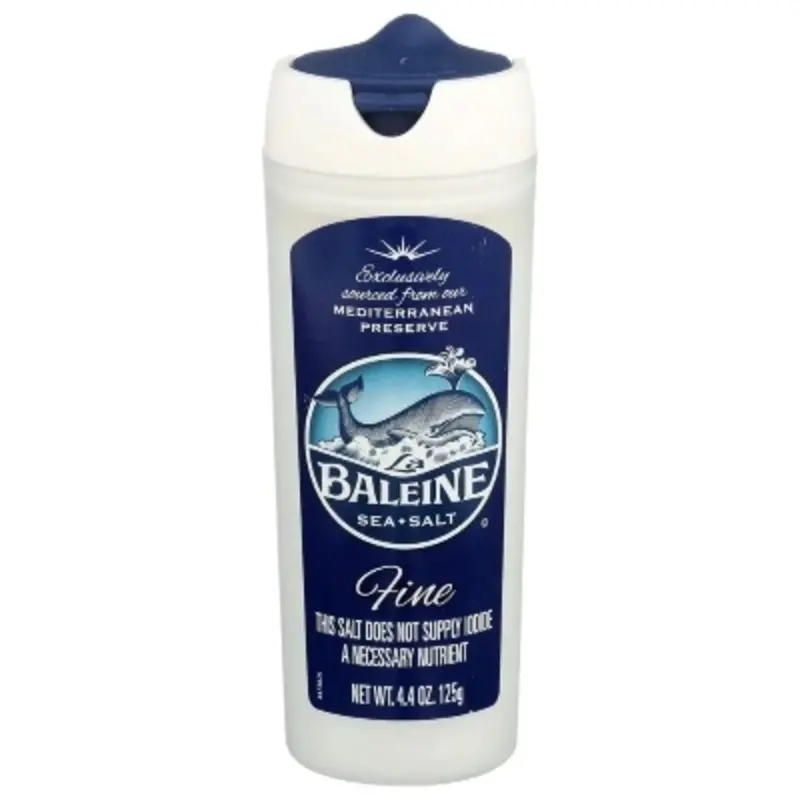 La Baleine Fine Sea Salt Iodated 125G